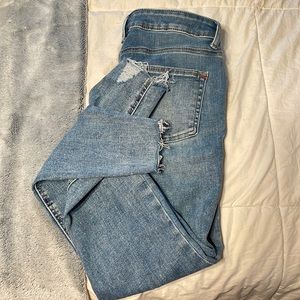 Light Wash Skinny Jeans